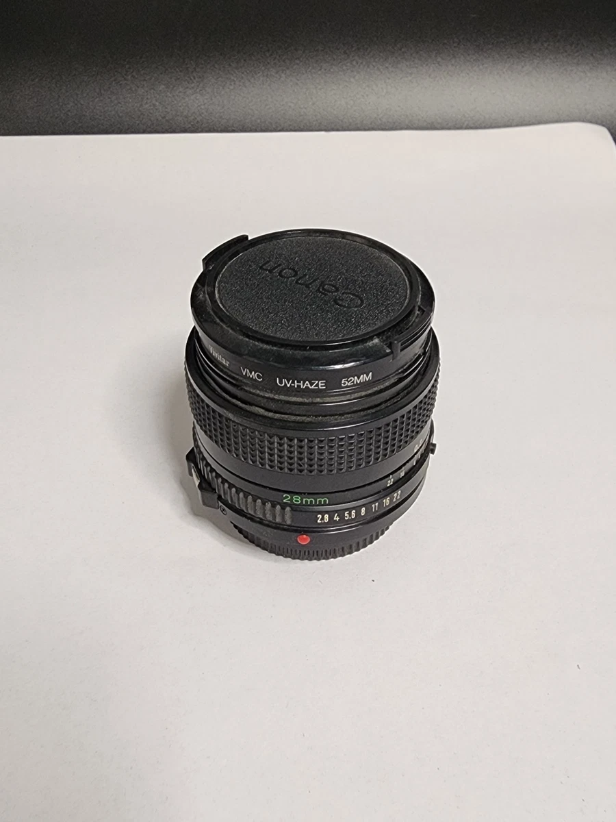 Canon FD f/2.8 Camera Lenses 28mm Focal for sale | eBay