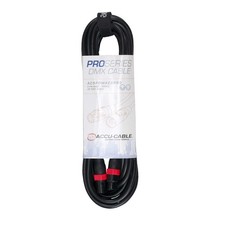 adj Products AC5PDMX25PRO Foot 5-Pin DMX Cable 25 feet, Black