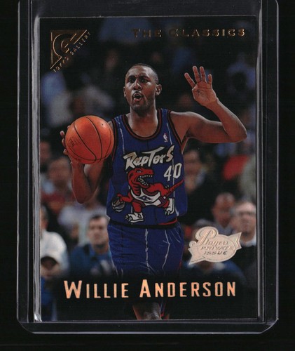1995 Topps Gallery Willie Anderson #91 card