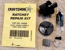 Rare Craftsman 38 44525 Torque Wrench Repair Kit For 44593 44594 44596