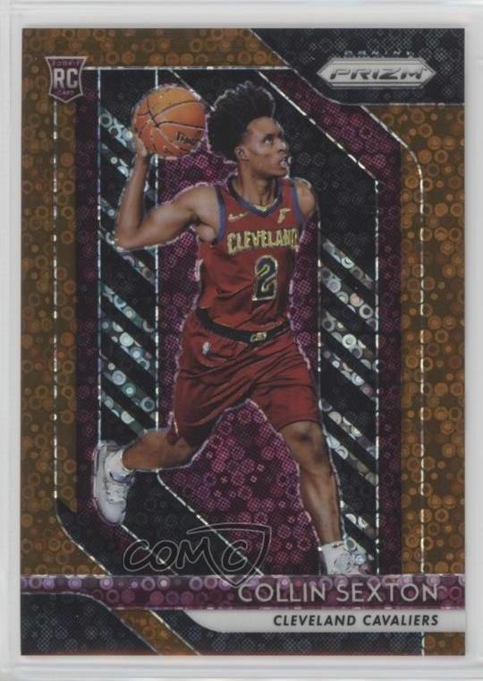 2018-19 Panini Prizm Fast Break Bronze Prizm 6/20 Collin Sexton #170 04u1