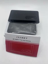 IVANKY 8K HDMI 2.1 TWO-WAY SWITCHER NEW IN OPEN BOX