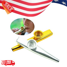 Metal Kazoo Kazoo Harmonica Mouth Flute Kids Party Kid Musical Instrument Gift
