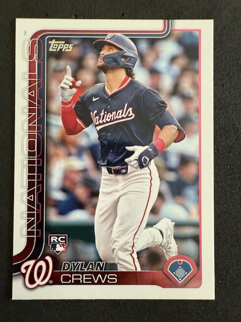 2025 Topps Series 1 - Dylan Crews #74 (RC)