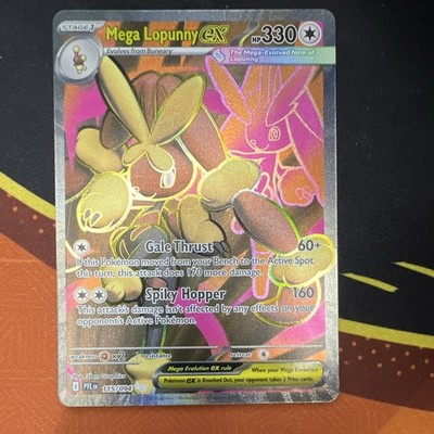 The Pokémon Company Mega Lopunny EX 115/094 XY: BreakPoint Full Art Holo English