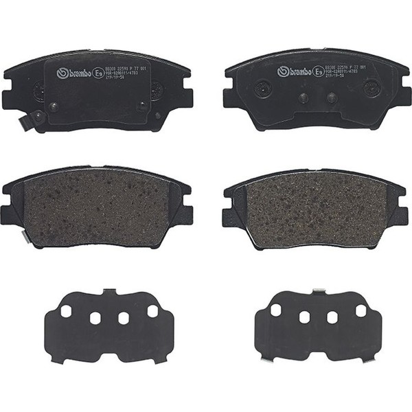 Brembo P 77 001 Bremsbelagsatz FüR Ssangyong Tivoli XLV Korando XLV VAN C300-image