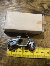 VINTAGE BENBROS MIGHTY MIDGET QUALITOY VESPA SCOOTER 1950/60s METALLIC BLUE
