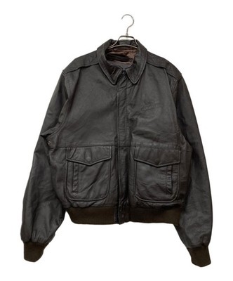 DEKALB A-2 type leather jacket Size: XL Men Brown