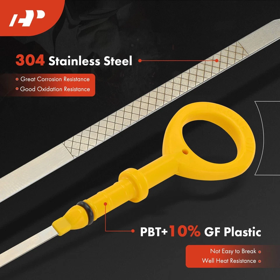 Varilla de medición de aceite de motor A-Premium para Toyota Yaris 06-19 Echo 00-05 Scion xA 04-06 Foto 2 de 4