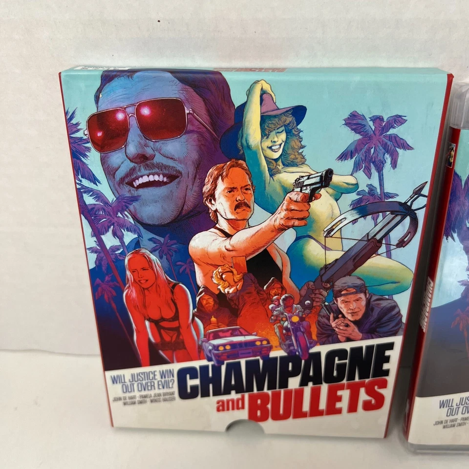 Champagne And Bullets Vinegar Syndrome Limited Edition Blu-ray New Sealed - Image 2 of 4