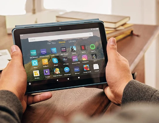 Amazon Fire HD 8 Tablet 8" HD 32 GB 3GB RAM Black 2020 with Ads Age +3 Black - Image 4 of 4