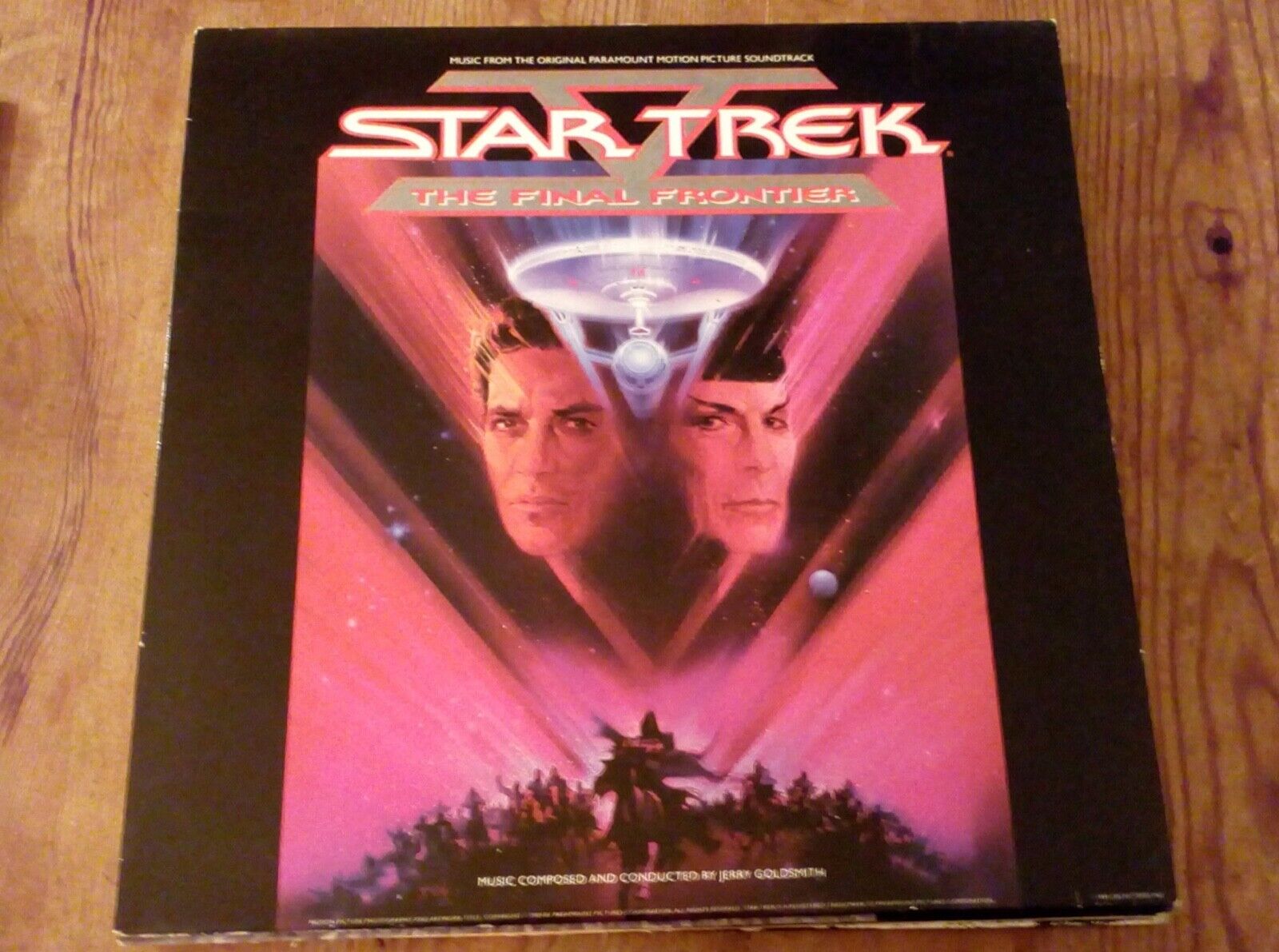 Vinyl Record, Album, Star Trek 5: The Final Frontier Soundtrack, Promo, Demo LP