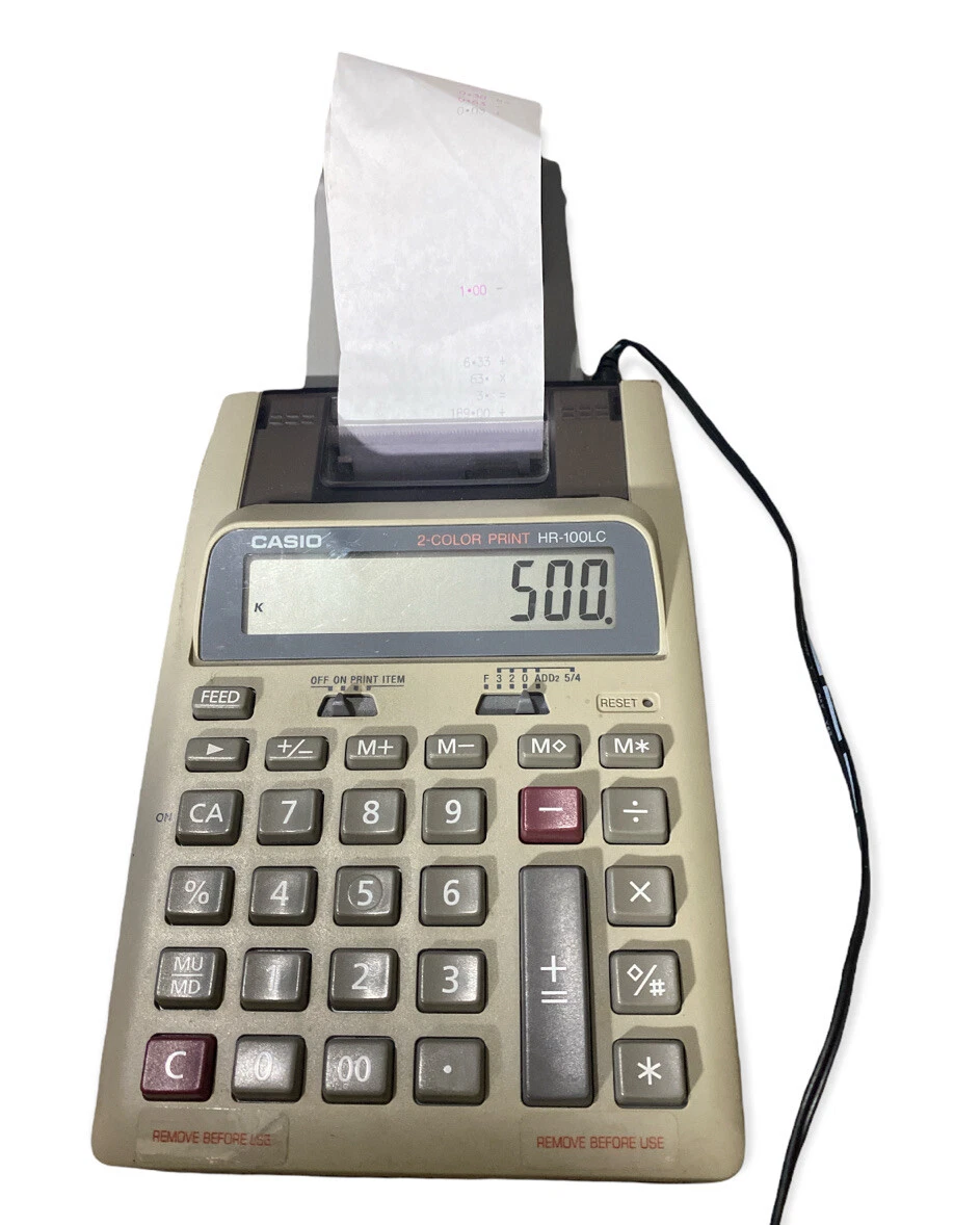 Casio Printing Calculator Replacement Parts
