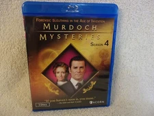 Murdoch Mysteries: Season 4 Four (Blu-ray, 2011, 3-Disc Set) **GEM MINT**
