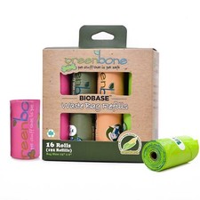 192 Count 5 Gallon Durable Plastic Waste Bags for Easy Disposal