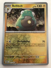 Pokémon TCG Obsidian Flames Bellibolt Reverse Holofoil 077/197 NM