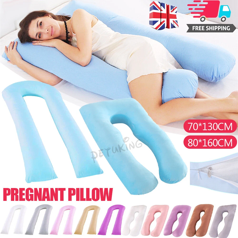 9ft 12ft U Shaped Pillow Case Full Body Maternity Pregnancy