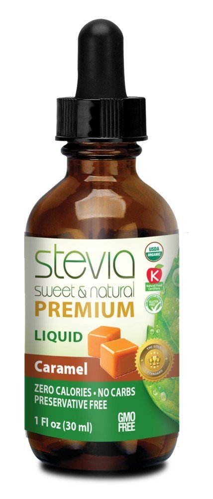 Stevia International Stevia Sweet - Natural Caramel 1 унция жидкость 2390₽