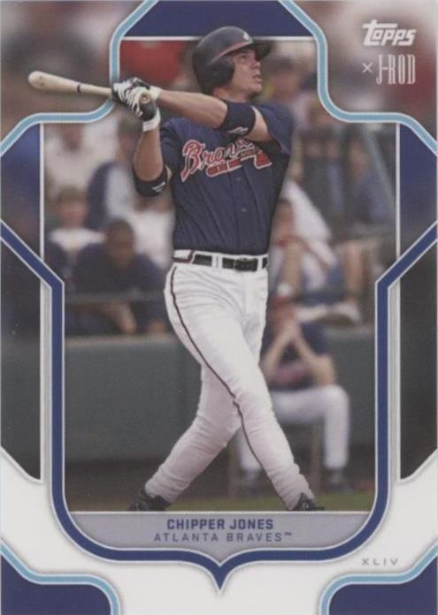 2023 Topps X J-Rod - Chipper Jones #28 - 1 of 1
