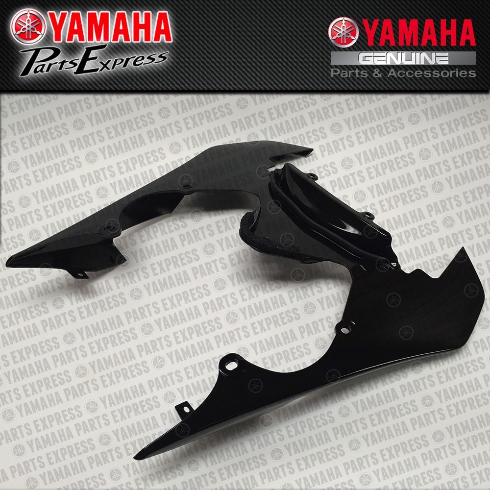 yzfr6（2017式BN6）のリアカウル&おまけ付き NEW OEM YAMAHA YZF R6 YZFR6 REAR TAIL SIDE COVER FAIRING BLACK 13S