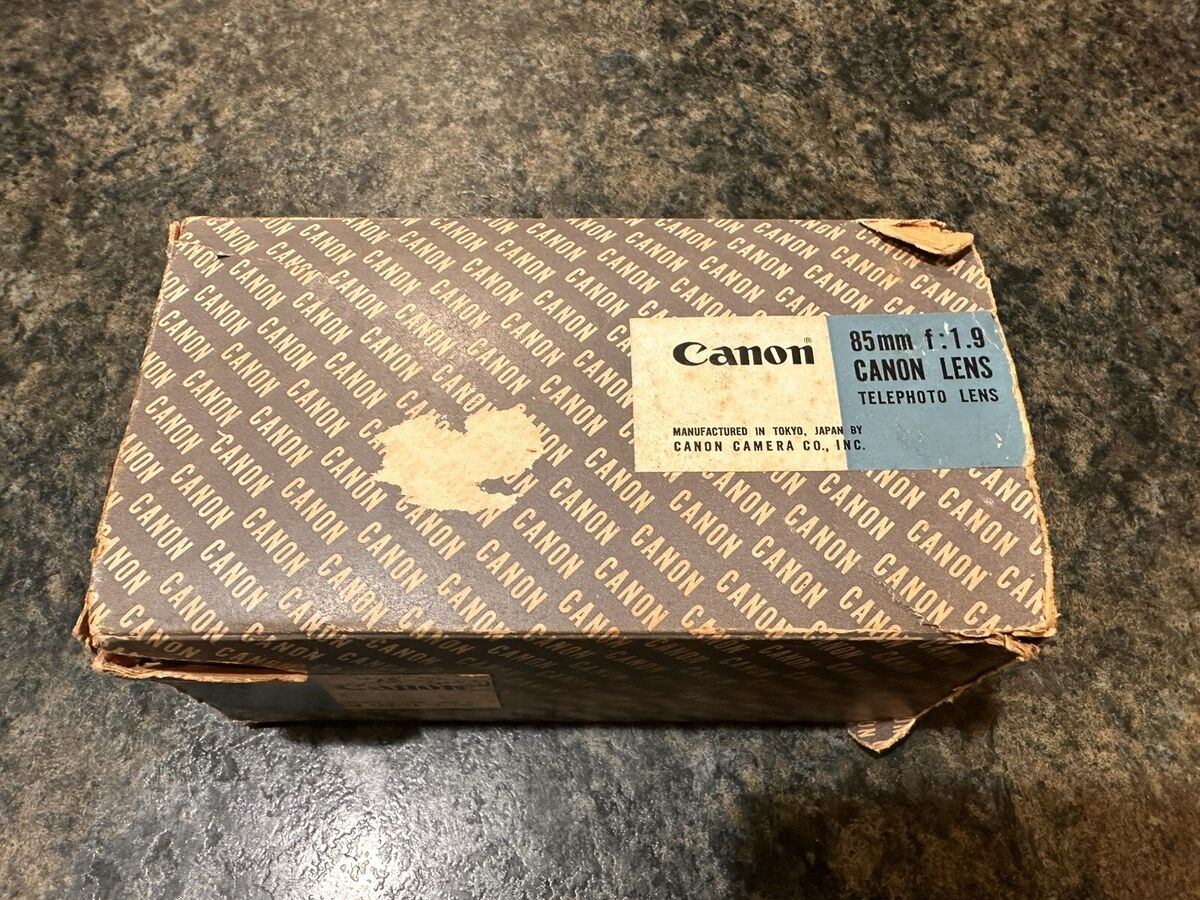 Canon 85mm f1.9 Lens LTM L39 Leica screw Mount From JAPAN W Canon 85mm f1.9 Lens LTM L39 Leica screw Mount From JAPAN W