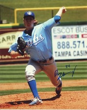 ROB ZASTRYZNY SIGNED 8X10 PHOTO PHOTOGRAPH CHICAGO CUBS COA