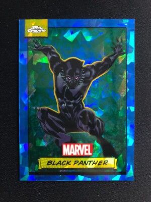 Black Panther 2024 Topps Chrome Marvel Sapphire #53 | eBay
