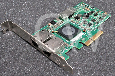 F169G Dell Broadcom 5709 DP 1Gbps PCI-E Gigabit Ethernet Network Interface Card