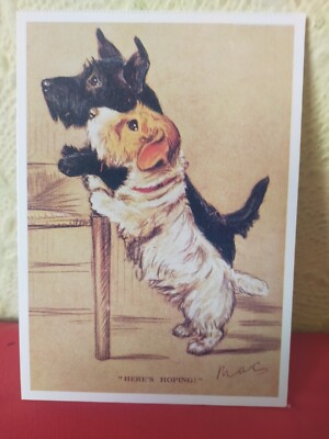 Magna Golden Age leere Postkarte Here's Hoping'' von Lucy Dawson Mac