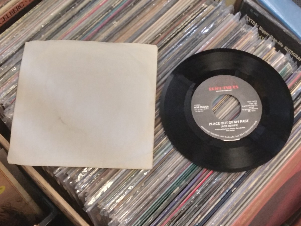 Rob Reider 45 rpm Crossing River / Place Out Of Past. Brightsides