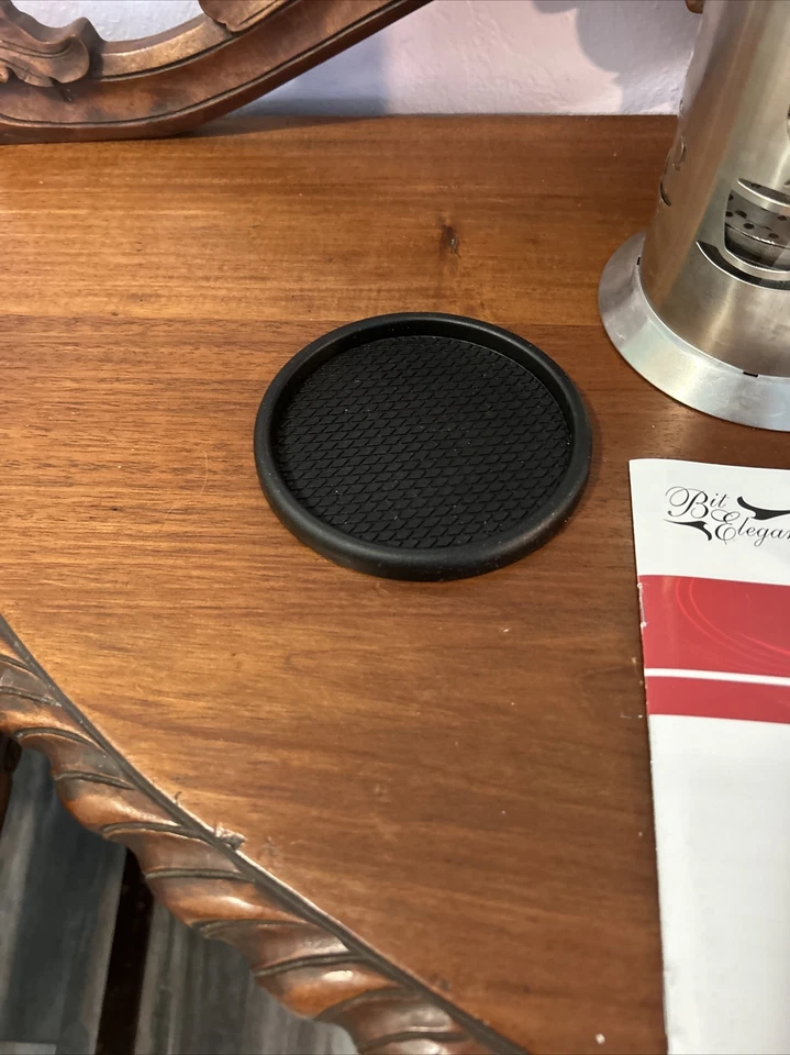 Nuevo vidrio prensado francés de acero inoxidable Cook Co. Foto 2 de 4