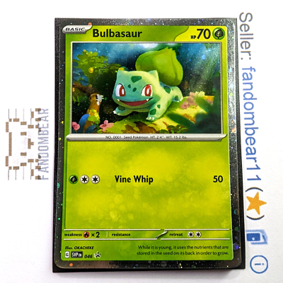 2023 Bulbasaur Cosmos Holo PROMO card SVP046 Scarlet & Violet