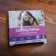 Calming Collar for Dogs 4 Packs Dog Pheromone Calm Collars Relief Anxiety Stress