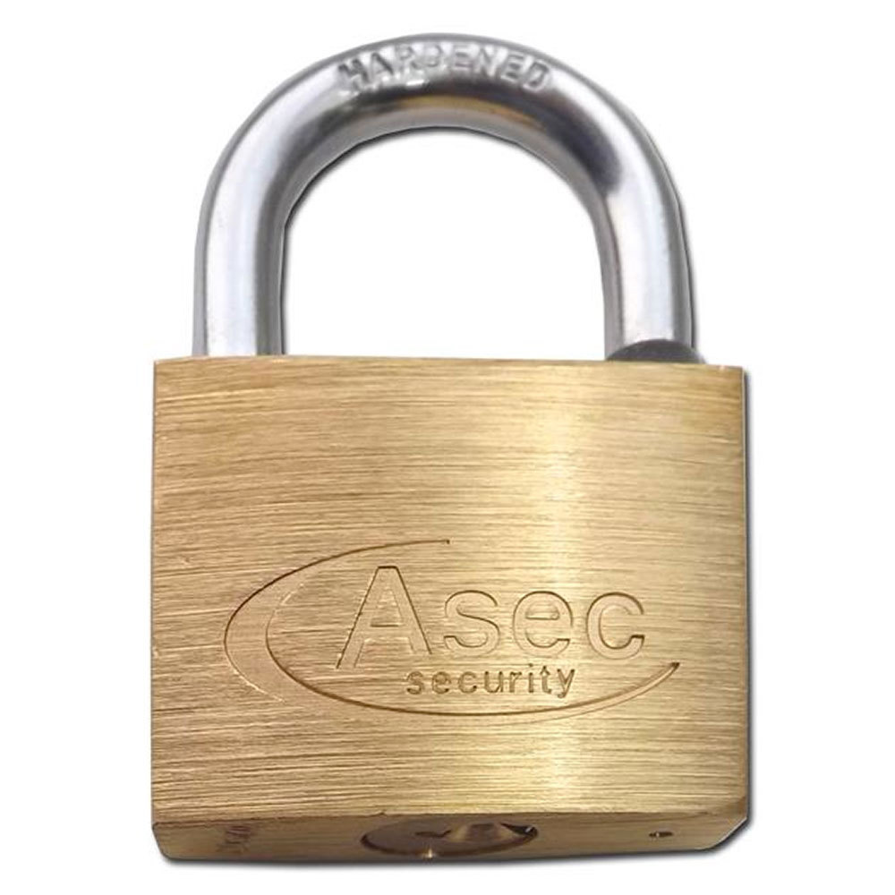 Asec Brass Padlock 40MM KA-E (AS2512)