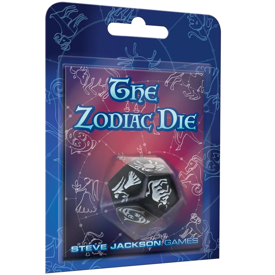 The Zodiac Die w/ Munchkin Bookmark of Emphatic Aspects Promo Steve Jackson - Image 2 of 4