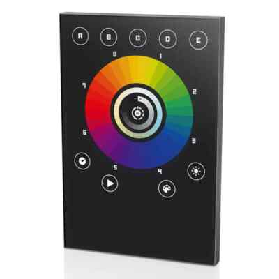 Chromateq TOUCH Ultra Thin Wall Mounted USB DMX Stand Alone Lighting Controller