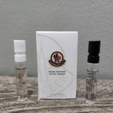 MONCLER POUR HOMME  POUR FEMME EAU DE PARFUM SPRAY 2 ML / 0.06 FL OZ NEW