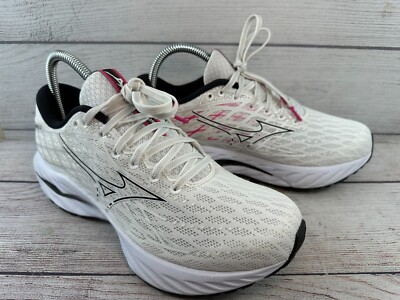 Mizuno Wave Inspire XX Sneakers Running Shoes Mens Size 7 White Low **WORN ONCE*