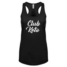 Womens Club Keto Racerback Tank Top 3271