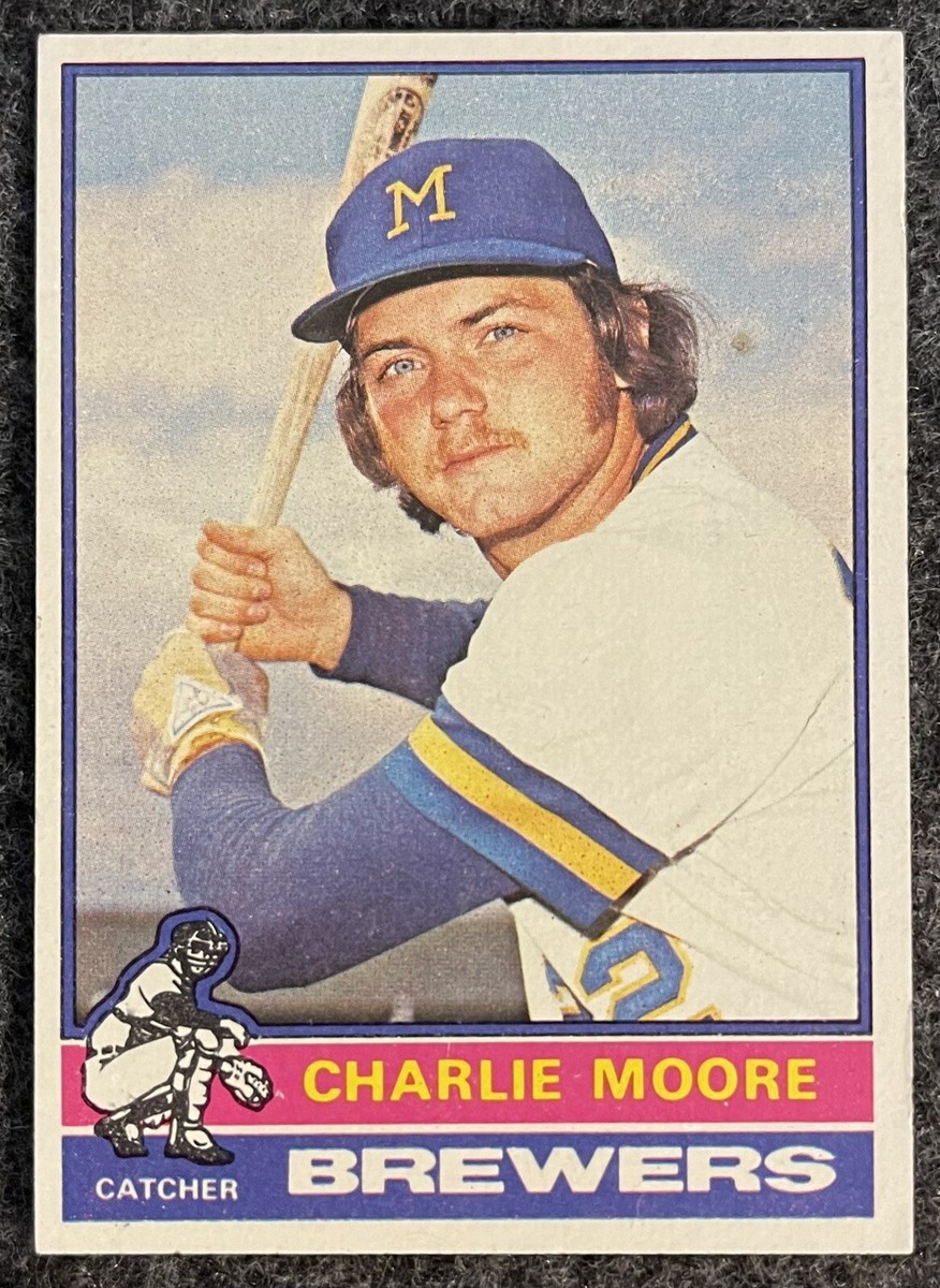 1976 Topps Baseball #116 Charlie Moore Milwaukee Brewers | eBay