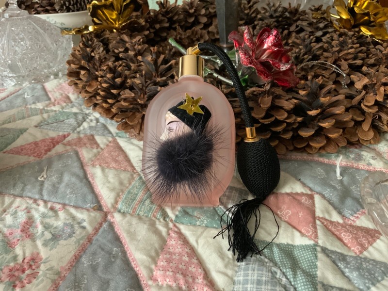 Collectible Perfume Bottle in the Art Decor Style