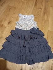 Next Girls dress 6years floral cotton excellent