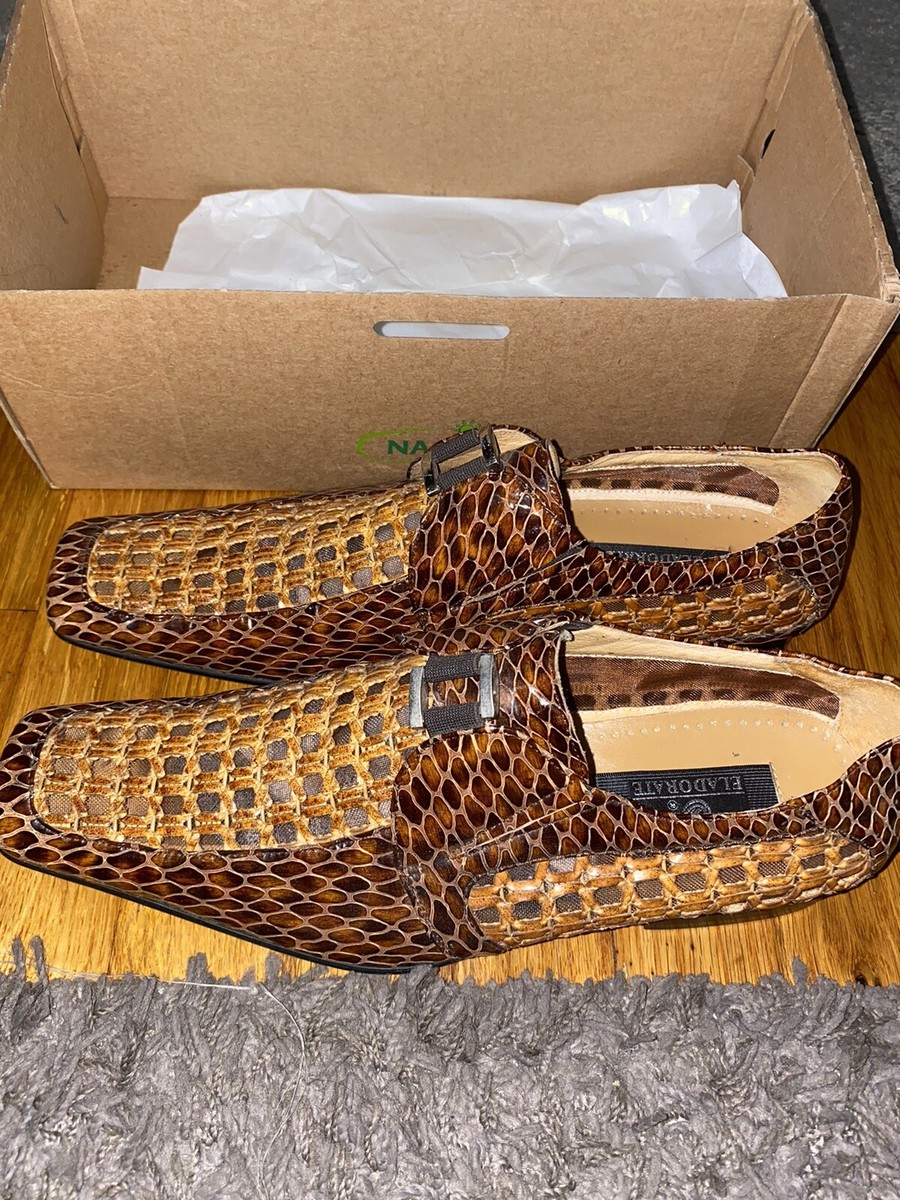 Eladorate Brown Dress Shoes | eBay display picture 3