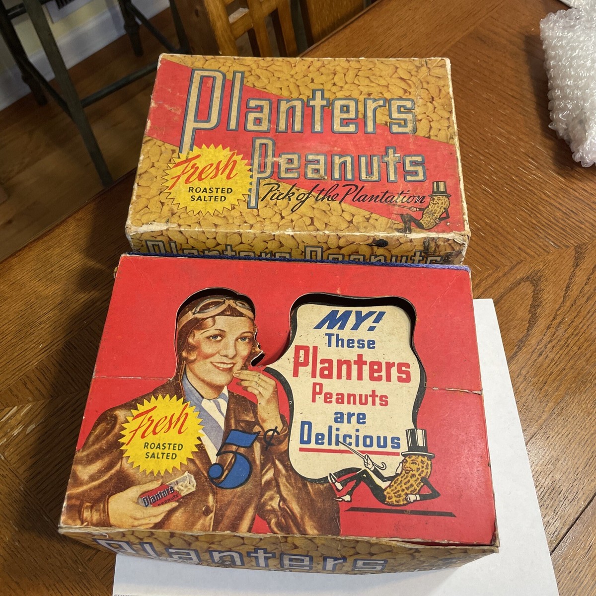 Planters Peanut Box Mr Peanut | eBay