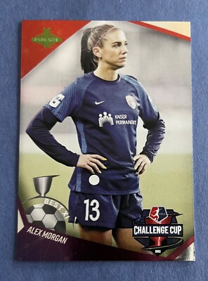 Alex Morgan 2022 Parkside NWSL CHALLENGE CUP BEST XI FOIL PARALLEL 27/90 SD WAVE