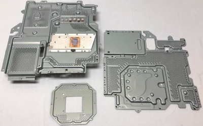 OEM Sony PS4 PRO CUH-7215 Internal METAL PLATES S Heatsink