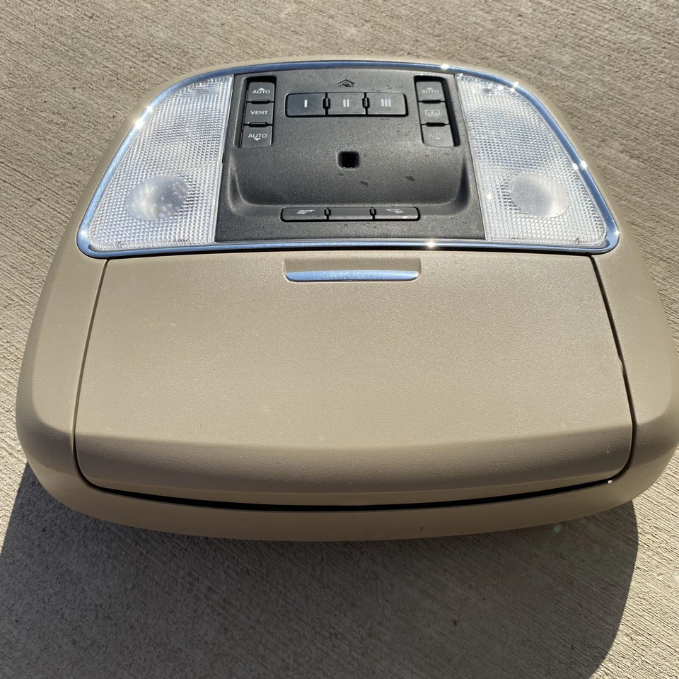 2011-2015 年道奇 DURANGO JEEP GRAND CHEROKEE OVERHEAD CONSOLE DOME LIGHT 原始设备制造商 — 第 3/4 张图片