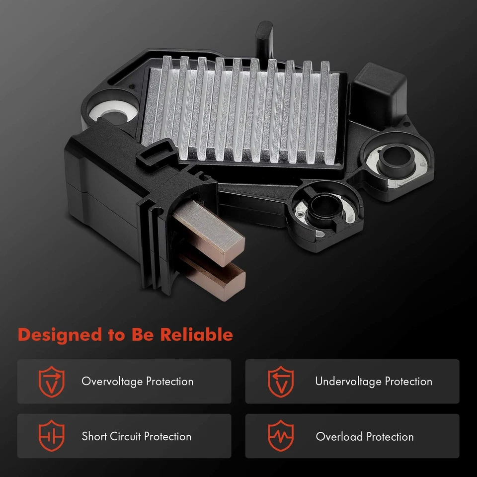 Regulador de tensión alternador 14,30±0,3V para Audi Q7 09-10 S5 2008-2010 GAS DOHC Foto 4 de 4