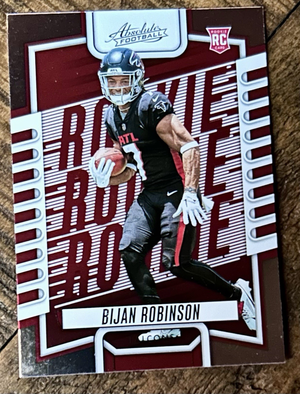 Panini 2023 Absolute Rookies Bijan Robinson #106 Atlanta Falcons NFL Football
