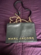 Marc Jacobs Mini Double Take Leather Crossbody Bag (Kombu Green) - $350 RETAIL